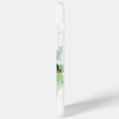 DE HEER PELICAN VIST MONOGRAM, wit Case-Mate iPhone Case (Achterkant / Links)