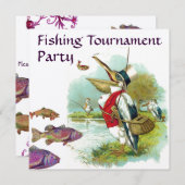 DE HEER PELICAN VIST OVERNAMEPARTIJ KAART (Voorkant / Achterkant)