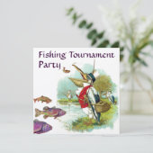 DE HEER PELICAN VIST OVERNAMEPARTIJ KAART (Staand voorkant)