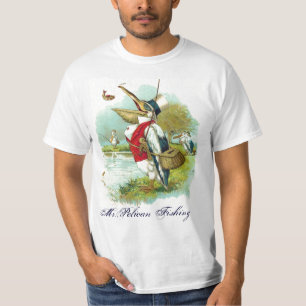 DE HEER PELICAN VIST T-SHIRT