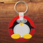 De heer Penguin heeft uw sleutels Sleutelhanger (Voorkant)