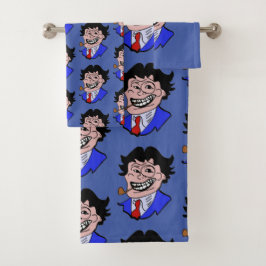 de heer persoonlijkheid bad handdoek