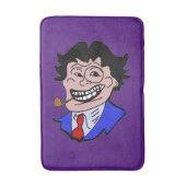 de heer persoonlijkheid badmat (Voorkant Verticaal)