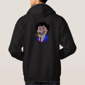 de heer persoonlijkheid hoodie (Achterkant)