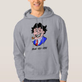 de heer persoonlijkheid hoodie (Voorkant)