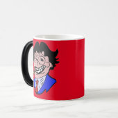 de heer persoonlijkheid magische mok (Voorkant links)