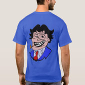 de heer persoonlijkheid t-shirt (Achterkant)