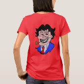 de heer persoonlijkheid t-shirt (Achterkant)