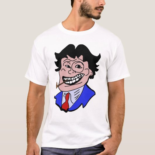 de heer persoonlijkheid t-shirt (Voorkant)