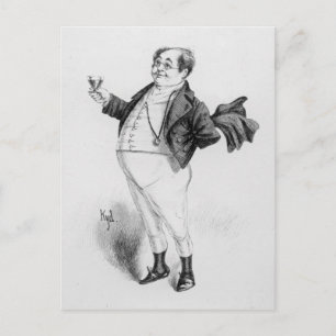 de heer Pickwick Briefkaart