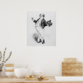de heer Pickwick Poster (Keuken)