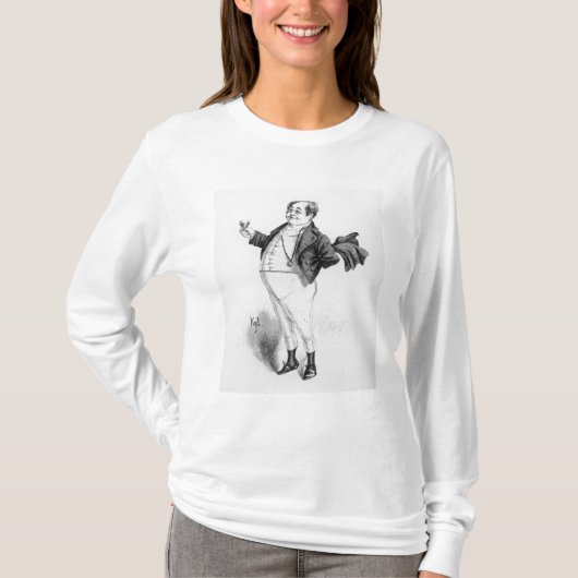 de heer Pickwick T-shirt (Voorkant)