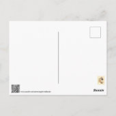 De heer Pickwick van Kyd, Dickens' The Pickwick Pa Briefkaart (Achterkant)