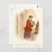 De heer Pickwick van Pickwick Papers Briefkaart (Voorkant / Achterkant)