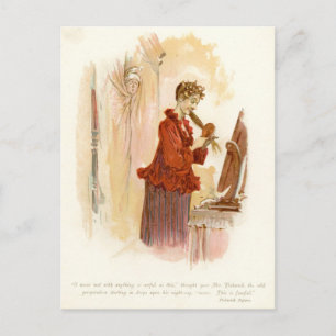 De heer Pickwick van Pickwick Papers Briefkaart