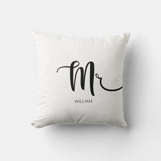 De heer Pillow Kussen (Voorkant)