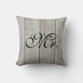 De heer Pillow op het bestuur van Barn Kussen (Voorkant)