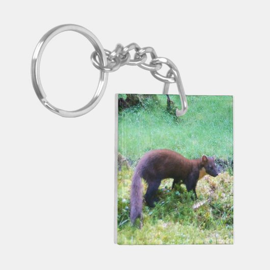 De heer Pine MARTEN Sleutelhanger (Voorkant Links)
