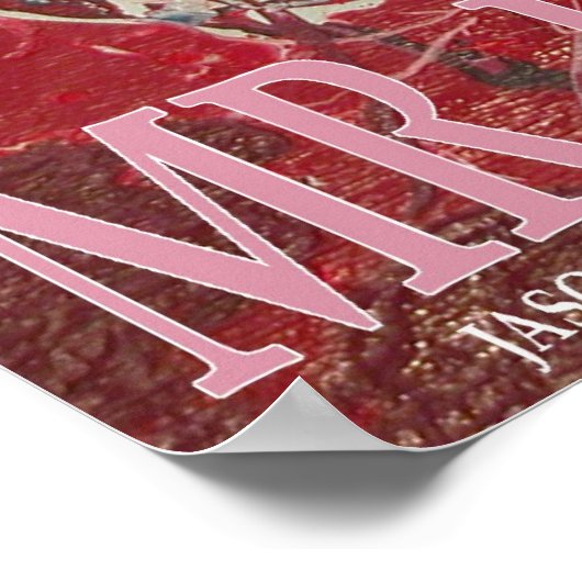 DE HEER PINK POSTER (Hoek)