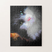 De heer Pink the Cat Legpuzzel (Verticaal)
