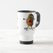 de heer Potato Cartoon Reisbeker (Voorkant rechts)