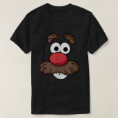 De heer Potato Head Halloween Big Face T-shirt (Design voorkant)