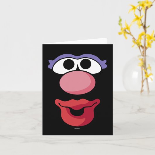de heer Potato Head Halloween mevrouw Potato Head Kaart (Gele Bloem)