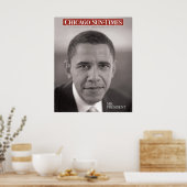 de heer President Obama Poster (Keuken)