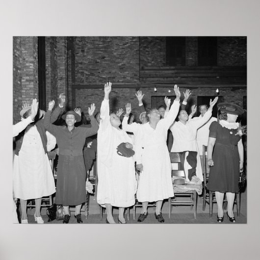 De Heer prijzen, 1941. Oude foto Poster (Voorkant)