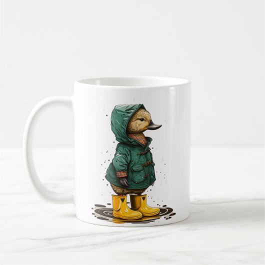 de heer Puddle Duck Koffiemok (Links)