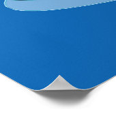 De heer Pugzza de Pizza Pug Poster (Hoek)