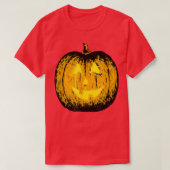 De heer Pumpkin Lighted Jack O Lantern T-shirt (Design voorkant)