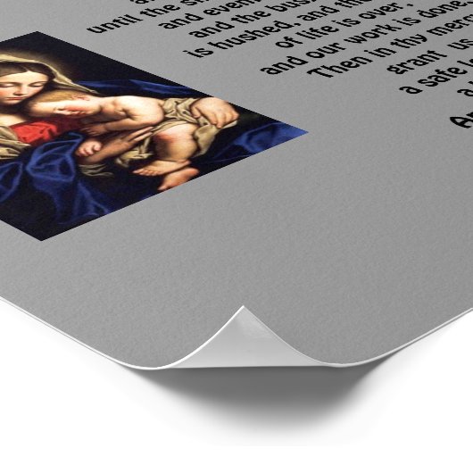 de heer q-3 steunt ons poster (Hoek)