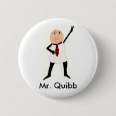 de heer Quibb Button (Voorkant)