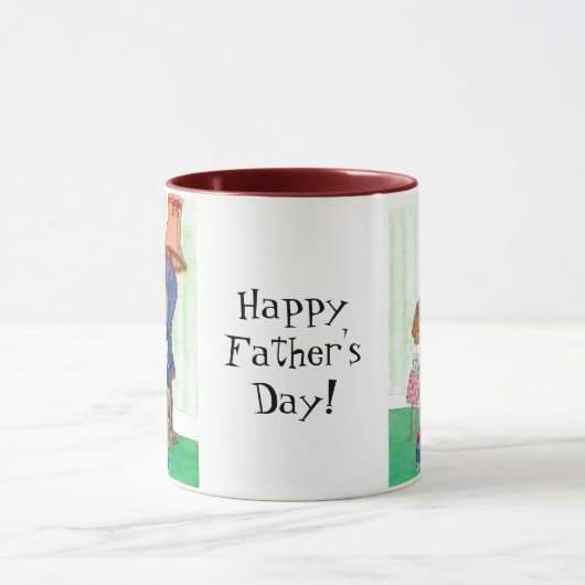 De heer Rabbit Vaderdag Mok (Midden)