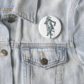 de heer Raccoon, Button van 2¼ inch (In situ)