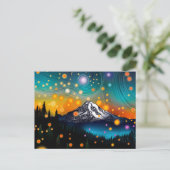 De heer Rainier Starry Sky Briefkaart (Staand voorkant)