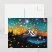 De heer Rainier Starry Sky Briefkaart (Voorkant / Achterkant)