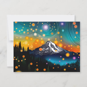 De heer Rainier Starry Sky Briefkaart