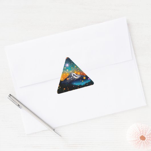 De heer Rainier Starry Sky Sticker (Envelop)