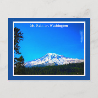 De heer Rainier Washington State Briefkaart