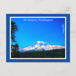 De heer Rainier Washington State Briefkaart