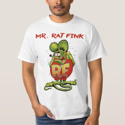de heer Rat Fink T-shirt (Voorkant)
