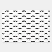 de heer Retro Mustache  Retro Inpakpapier Vel (Voorkant 2)