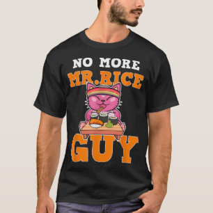 de heer Rice Guy Sushi Cat LGBTQ Gay Pride Anime M T-shirt