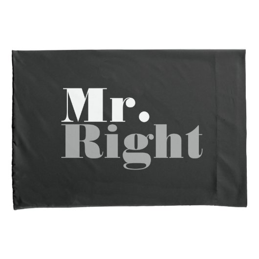 De heer right en mevrouw rechter hebben altijd gel kussensloop (Voorkant-Rechts)