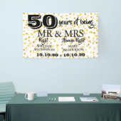 de heer Right Fun Golden 50th Jubileum Spandoek (Beurs)