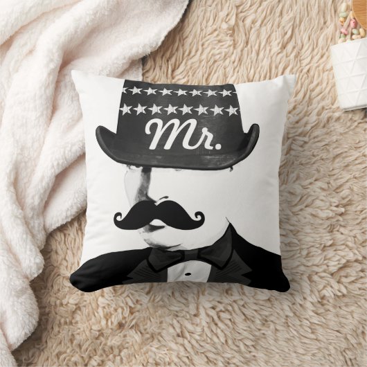 De heer  Roaring 20's bruiloften Kussen (Deken)