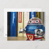 De heer Robot Briefkaart (Voorkant / Achterkant)