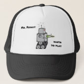 De heer Robot Trucker Pet (Voorkant)